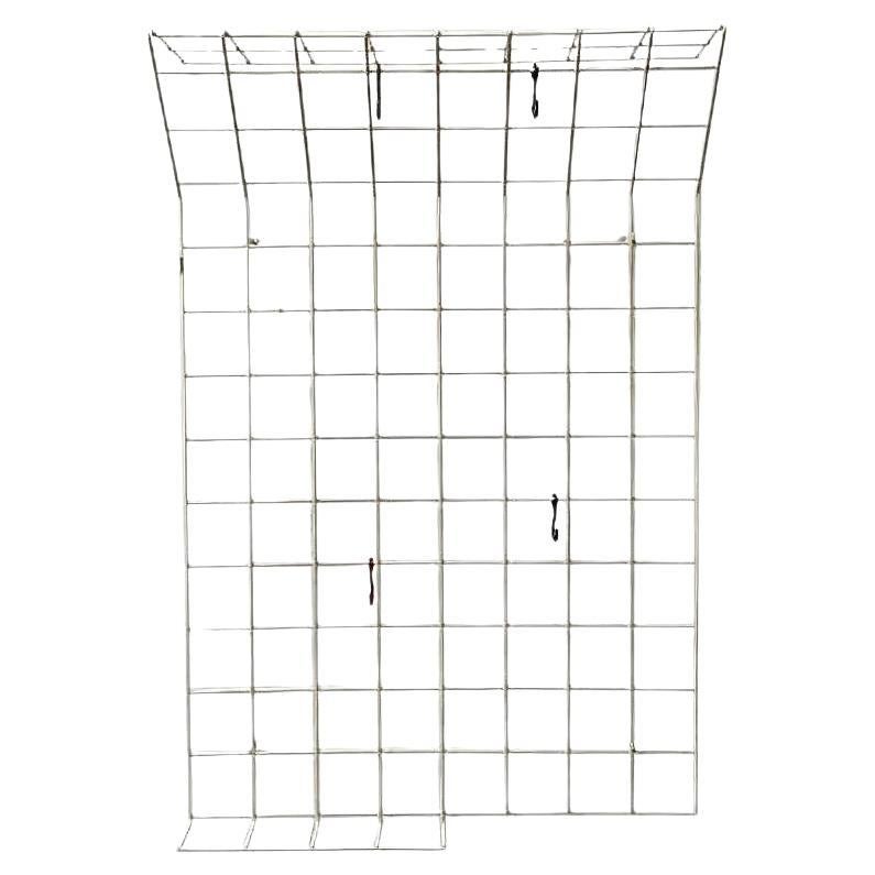 Mid-Century German Minimalist String Coat Rack, 1960s