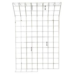 Mid-Century German Minimalist String Coat Rack, 1960s