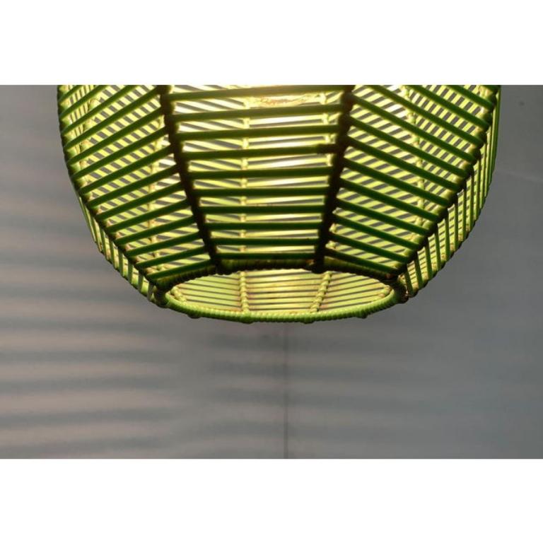 Mid-Century German Minimalist String Pendant from Böhmer, 1960s For Sale 6