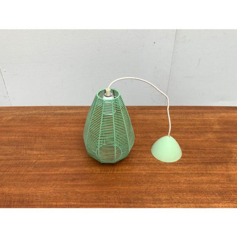Mid-Century Modern Mid-Century German Minimalist String Pendant from Böhmer, 1960s For Sale
