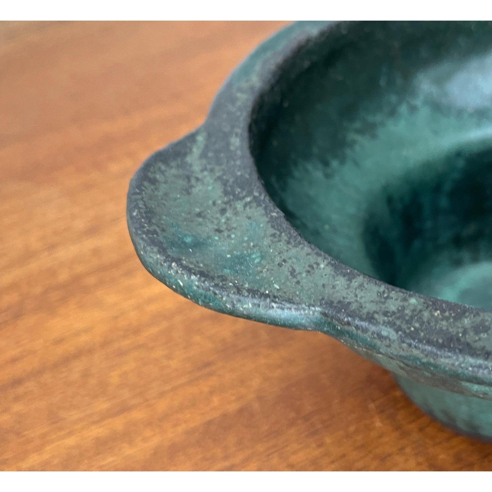 Mid-Century German Minimalist Studio Pottery Bowl, 1960s For Sale 5