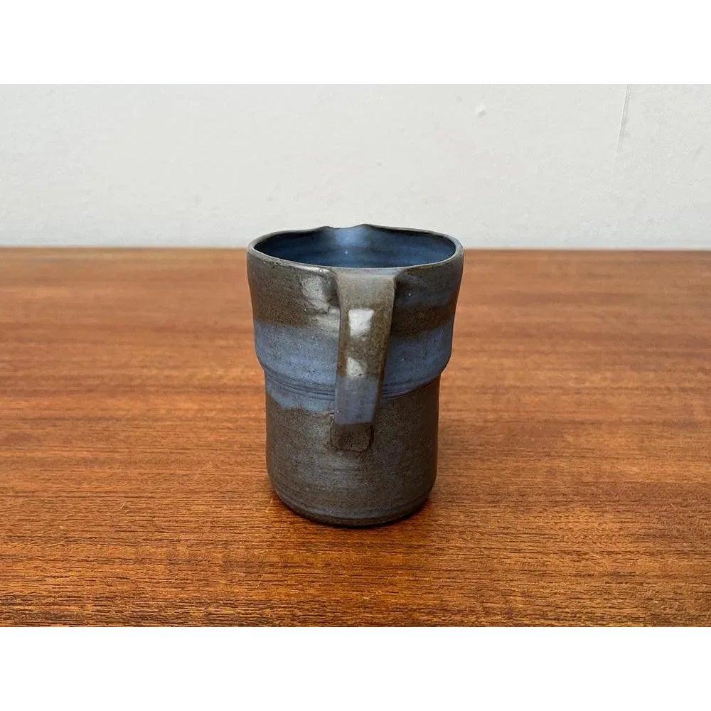 Ceramic Mid-Century German Minimalist Studio Pottery Carafe Vase 1960s For Sale