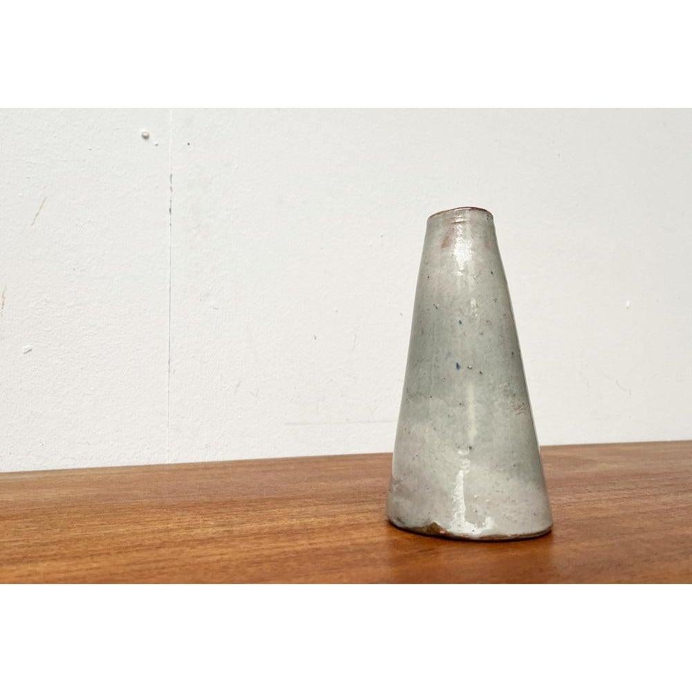 Mid-Century German Minimalist Studio Pottery Vase, 1960s For Sale 5