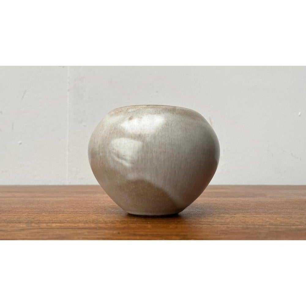 Mid-Century German Minimalist Studio Pottery Vase, 1960s For Sale 5