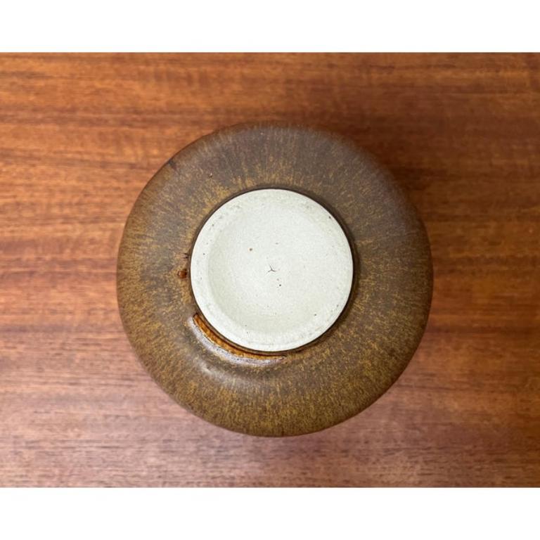 Mid-Century German Minimalist Studio Pottery Vase, 1960s For Sale 5
