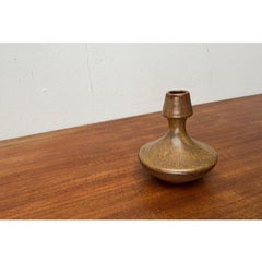 Mid-Century German Minimalist Studio Pottery Vase, 1960s