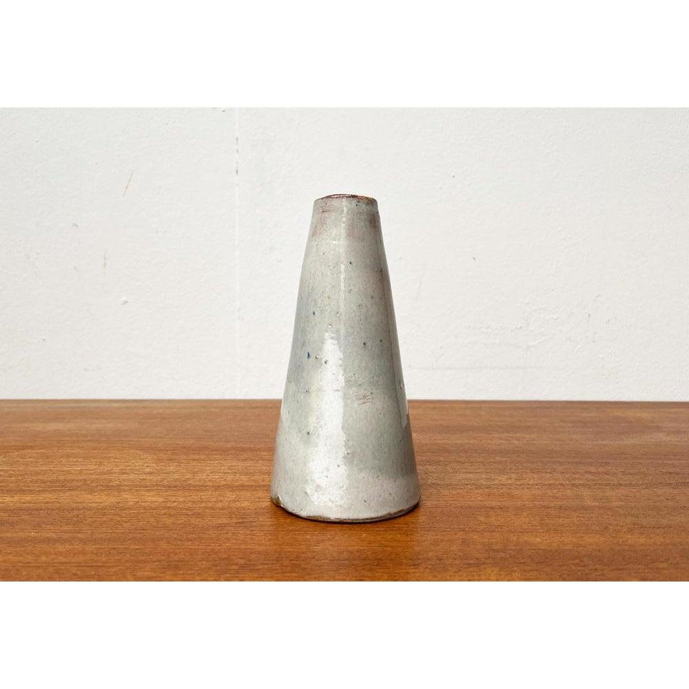 Mid-Century Modern Mid-Century German Minimalist Studio Pottery Vase, 1960s For Sale