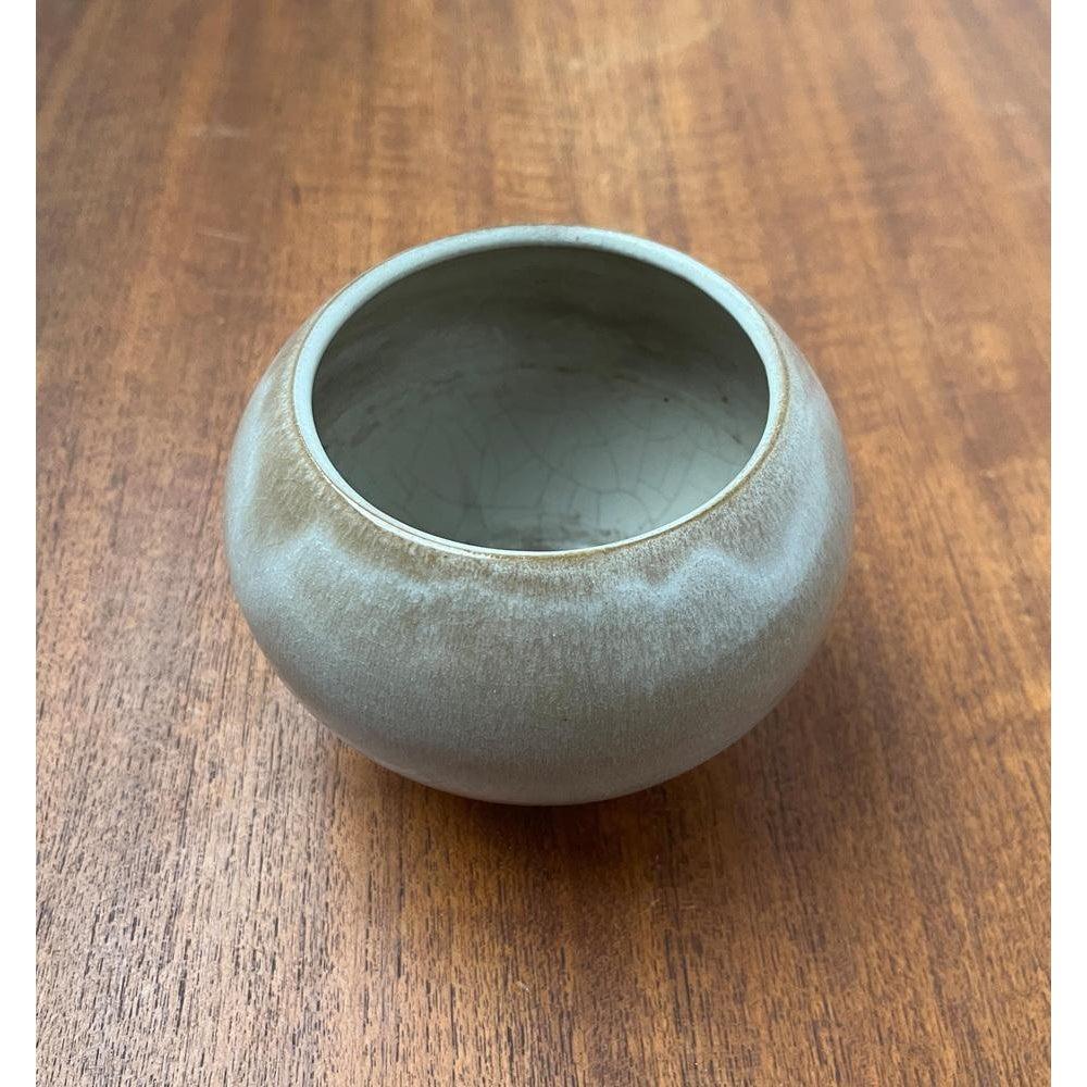 Mid-Century Modern Mid-Century German Minimalist Studio Pottery Vase, 1960s For Sale