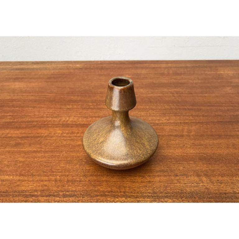 Mid-Century German Minimalist Studio Pottery Vase, 1960s In Excellent Condition For Sale In Hamburg, DE