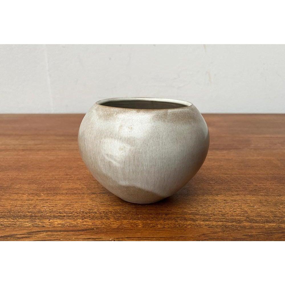 20th Century Mid-Century German Minimalist Studio Pottery Vase, 1960s For Sale