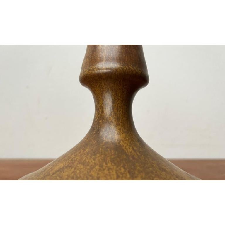 20th Century Mid-Century German Minimalist Studio Pottery Vase, 1960s For Sale