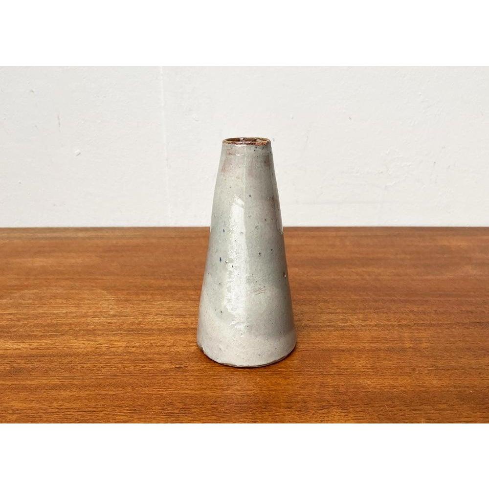 Mid-Century German Minimalist Studio Pottery Vase, 1960s For Sale 3