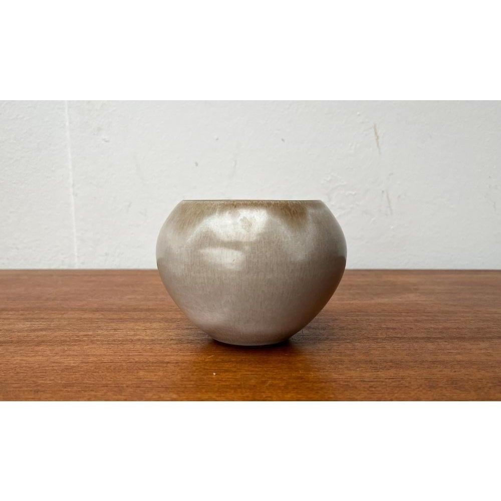 Mid-Century German Minimalist Studio Pottery Vase, 1960s For Sale 3