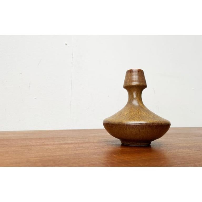 Mid-Century German Minimalist Studio Pottery Vase, 1960s For Sale 3