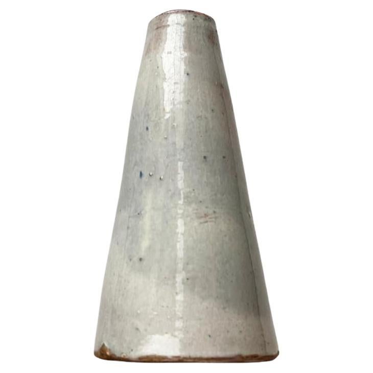 Vaso minimalista tedesco di metà secolo in Studio Pottery, anni '60