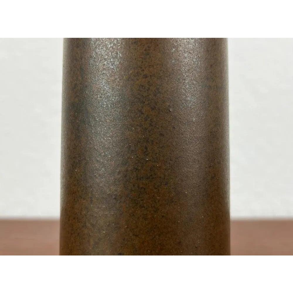 Mid-Century German Minimalist Studio Pottery Vase by Heinz H. Engler, 1960s For Sale 5