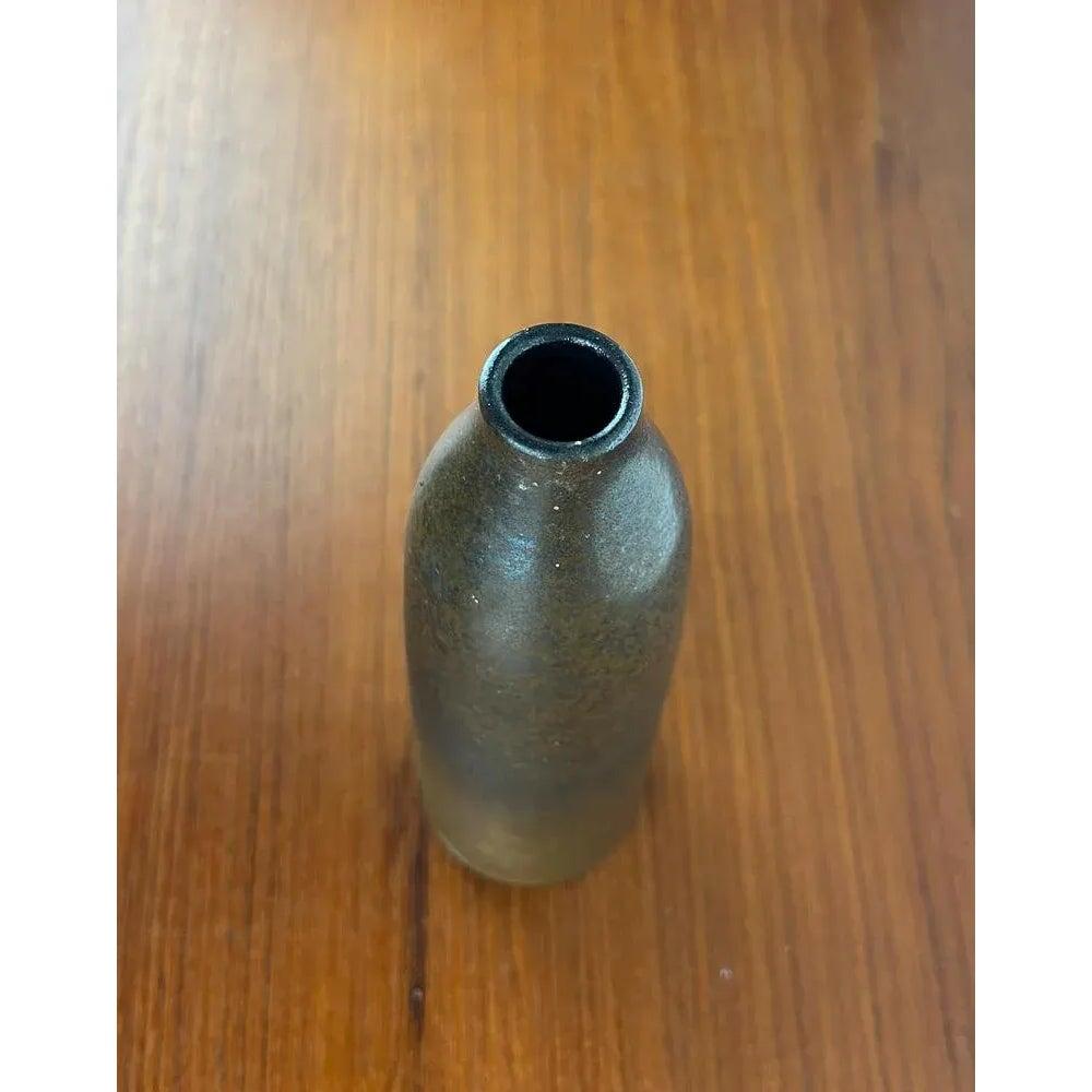 Mid-Century German Minimalist Studio Pottery Vase by Heinz H. Engler, 1960s For Sale 6