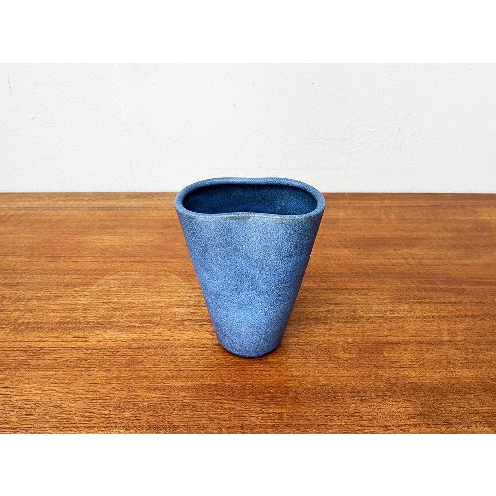 Deutsche minimalistische Studio-Keramikvase aus der Mitte des Jahrhunderts von Hildegard und Peter Delius (20. Jahrhundert) im Angebot