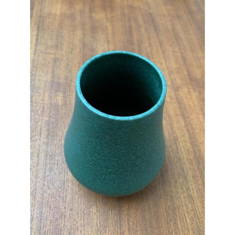 Mid-Century German Minimalist Studio Pottery Vase by Hildegard & Peter, 1960s For Sale 2