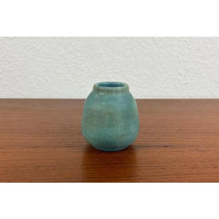 Mid-Century German Minimalist Studio Pottery Vase by Lu and Gerd Grove, 1964 For Sale 6
