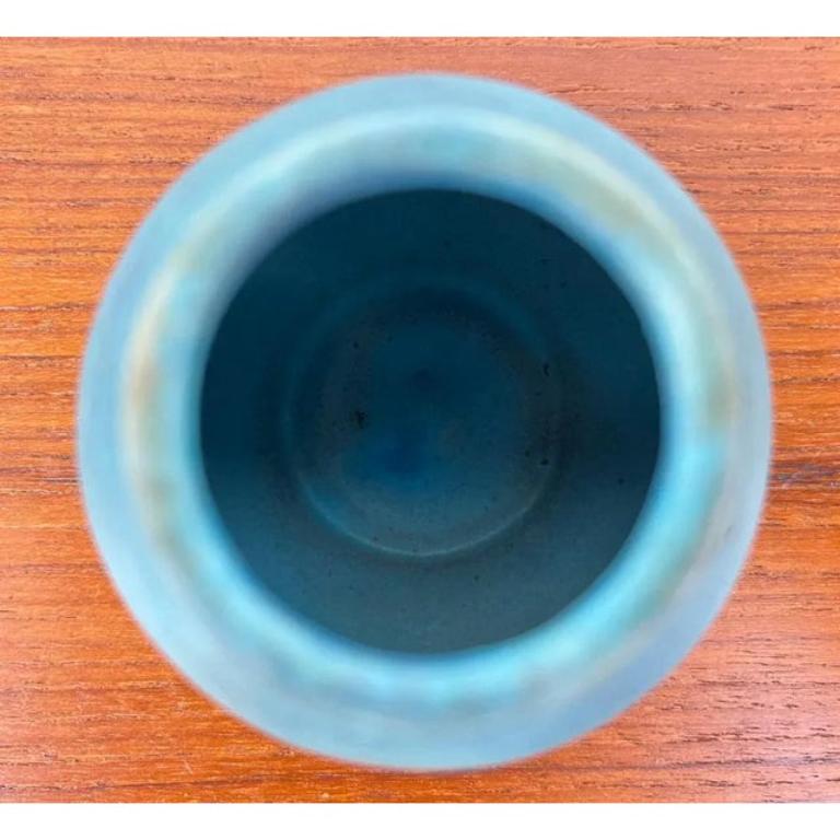 Mid-Century Modern Mid-Century German Minimalist Studio Pottery Vase by Lu and Gerd Grove, 1964 For Sale