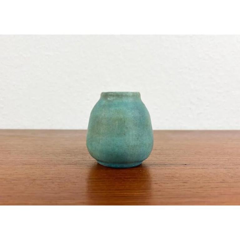Mid-Century German Minimalist Studio Pottery Vase by Lu and Gerd Grove, 1964 For Sale 3