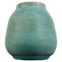 Jarrón minimalista alemán de mediados de siglo de Studio Pottery por Lu y Gerd Grove, 1964