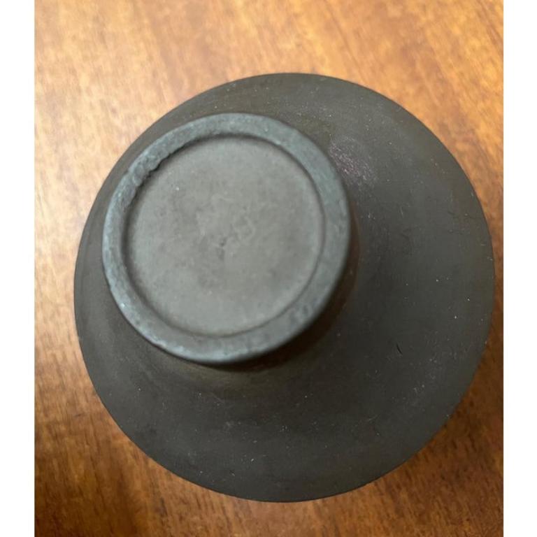 Mid-Century German Minimalist Studio Pottery Vase from BKW 1960s For Sale 6