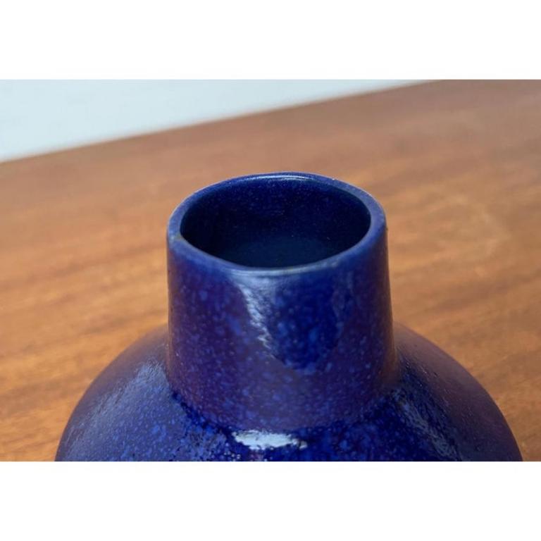 Mid-Century German Minimalist Studio Pottery Vase from BKW 1960s For Sale 2
