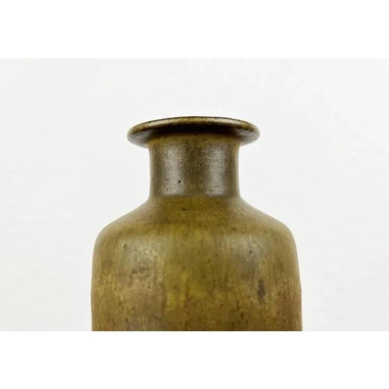 Mid-Century German Minimalist Studio Pottery Vase from BKW, 1960s For Sale 3