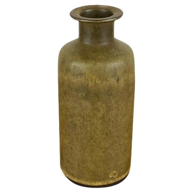 Vaso di Studio Pottery minimalista tedesco di metà secolo di BKW, anni '60