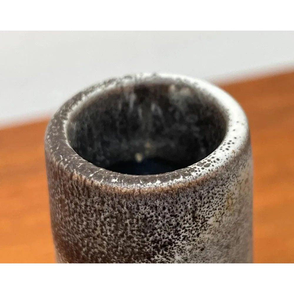 20th Century Mid-Century German Minimalist Studio Pottery Vase from Fritz Van Daalen, 1960s For Sale