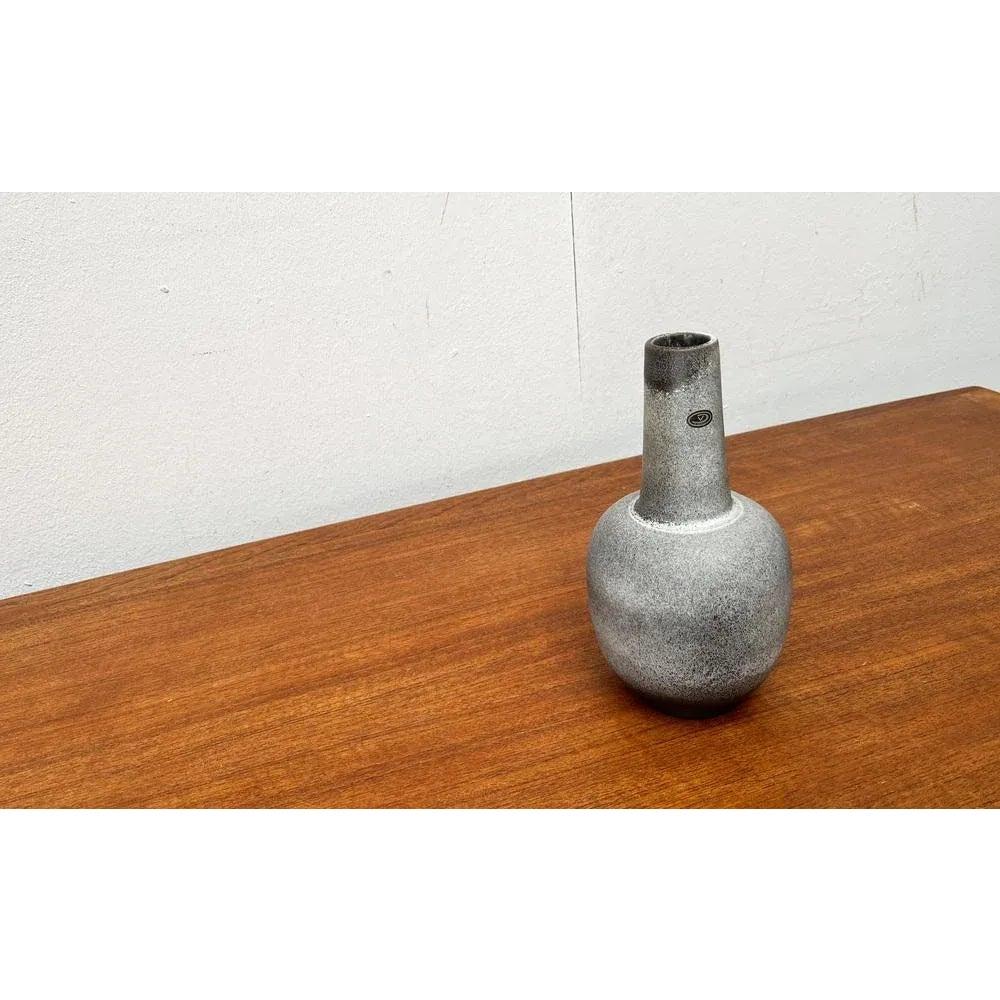 Ceramic Mid-Century German Minimalist Studio Pottery Vase from Fritz Van Daalen, 1960s For Sale