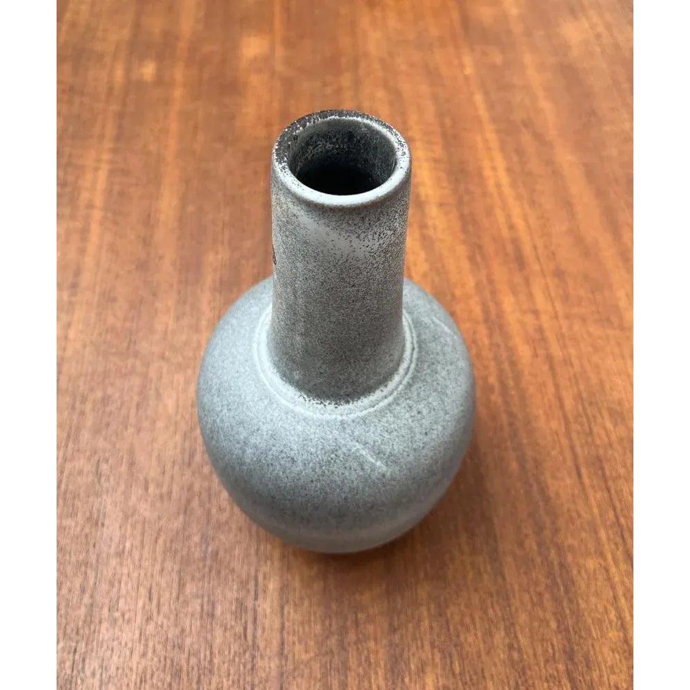 Mid-Century German Minimalist Studio Pottery Vase from Fritz Van Daalen, 1960s For Sale 2
