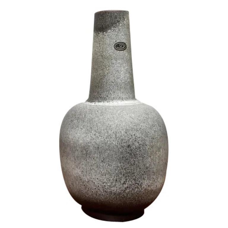 Vaso di Studio Pottery minimalista tedesco di metà secolo di Fritz Van Daalen, anni '60