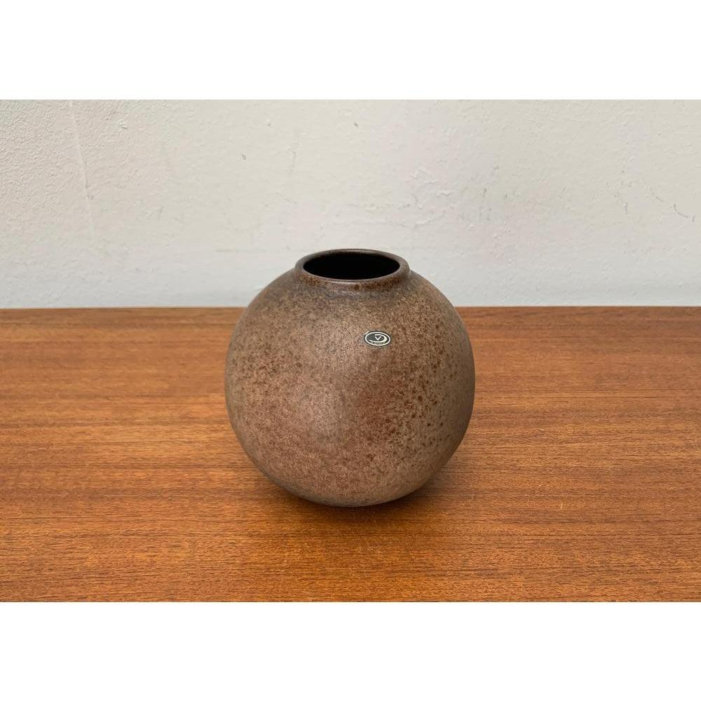 Mid-Century Modern Mid-Century German Minimalist Studio Pottery Vase from Fritz Van Daalen For Sale