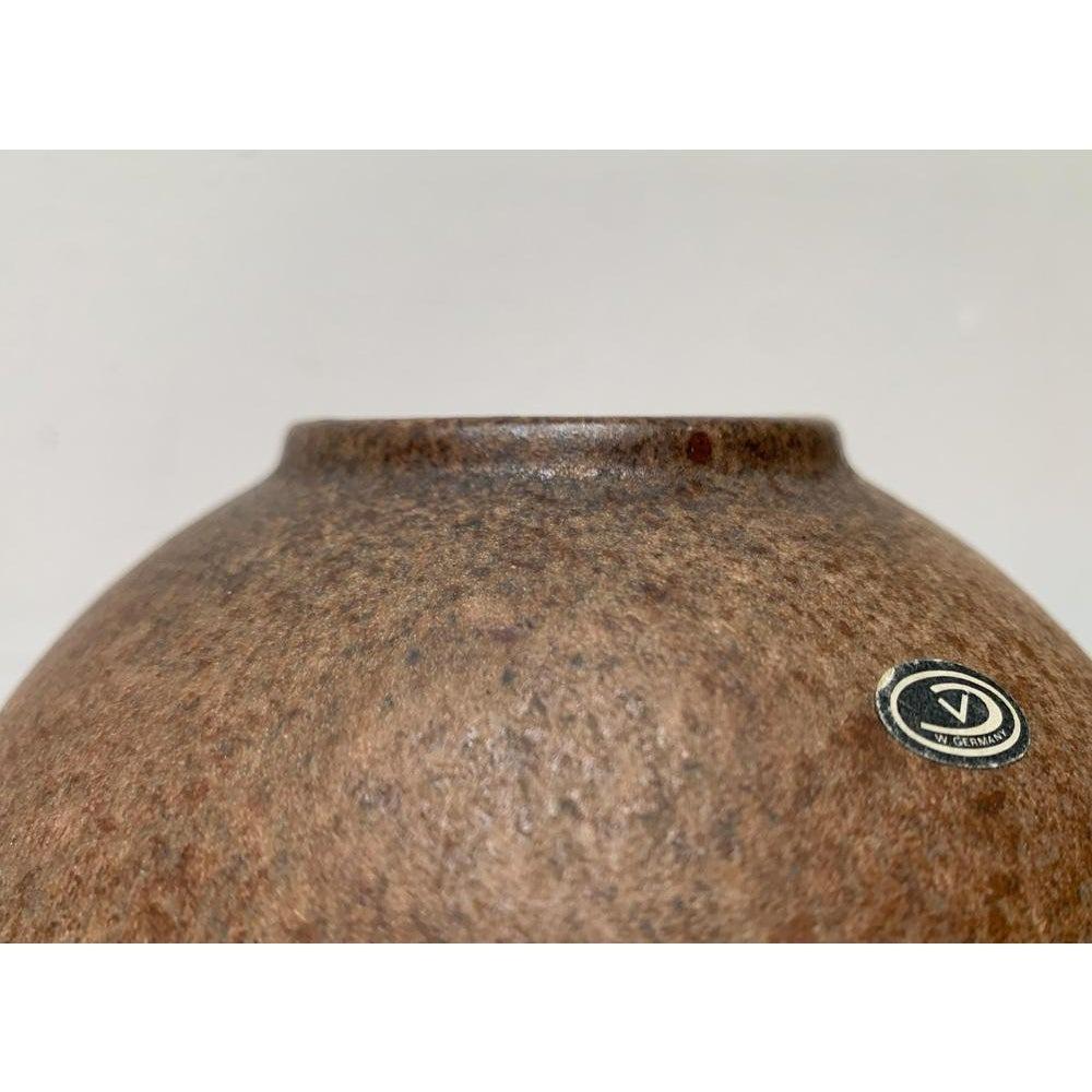20th Century Mid-Century German Minimalist Studio Pottery Vase from Fritz Van Daalen For Sale