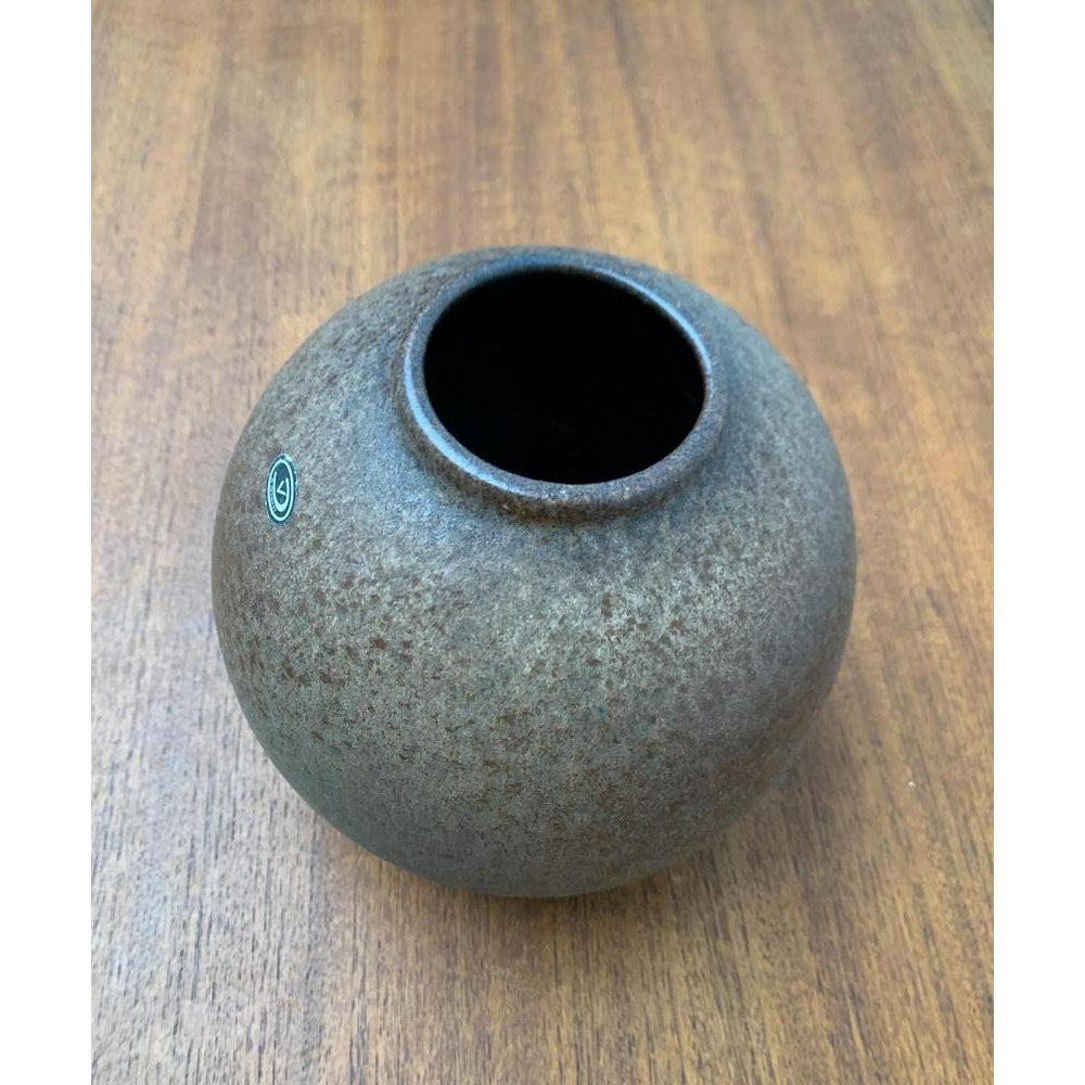 Ceramic Mid-Century German Minimalist Studio Pottery Vase from Fritz Van Daalen For Sale