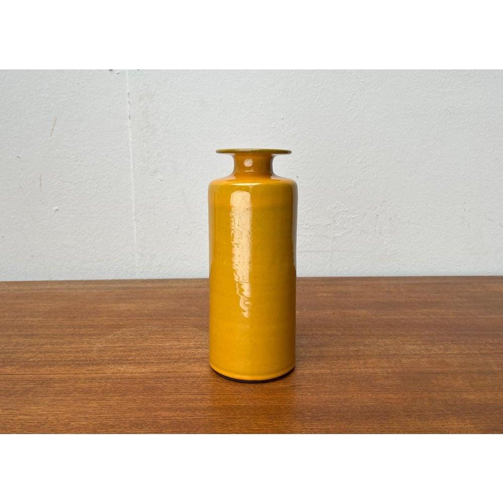 Deutsche minimalistische Studio-Keramikvase aus der Mitte des Jahrhunderts, Hamburg, 1960er Jahre im Angebot 6