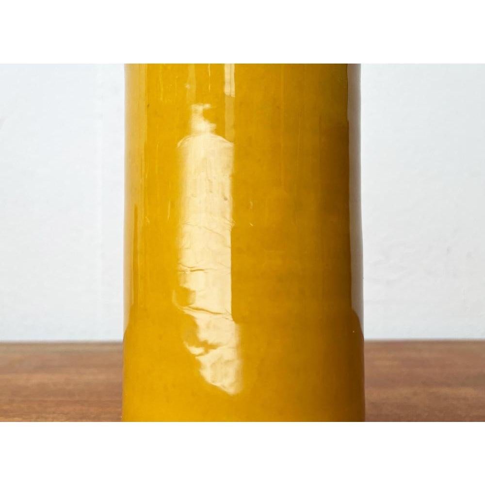Deutsche minimalistische Studio-Keramikvase aus der Mitte des Jahrhunderts, Hamburg, 1960er Jahre im Angebot 4