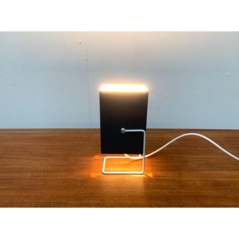 Lámpara de sobremesa minimalista alemana de mediados de siglo de Wilhelm Braun Feldweg, años 60 Alemán en venta