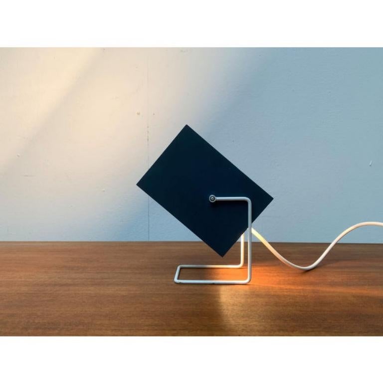 Lámpara de sobremesa minimalista alemana de mediados de siglo de Wilhelm Braun Feldweg, años 60 en Excelente estado para la venta en Hamburg, DE