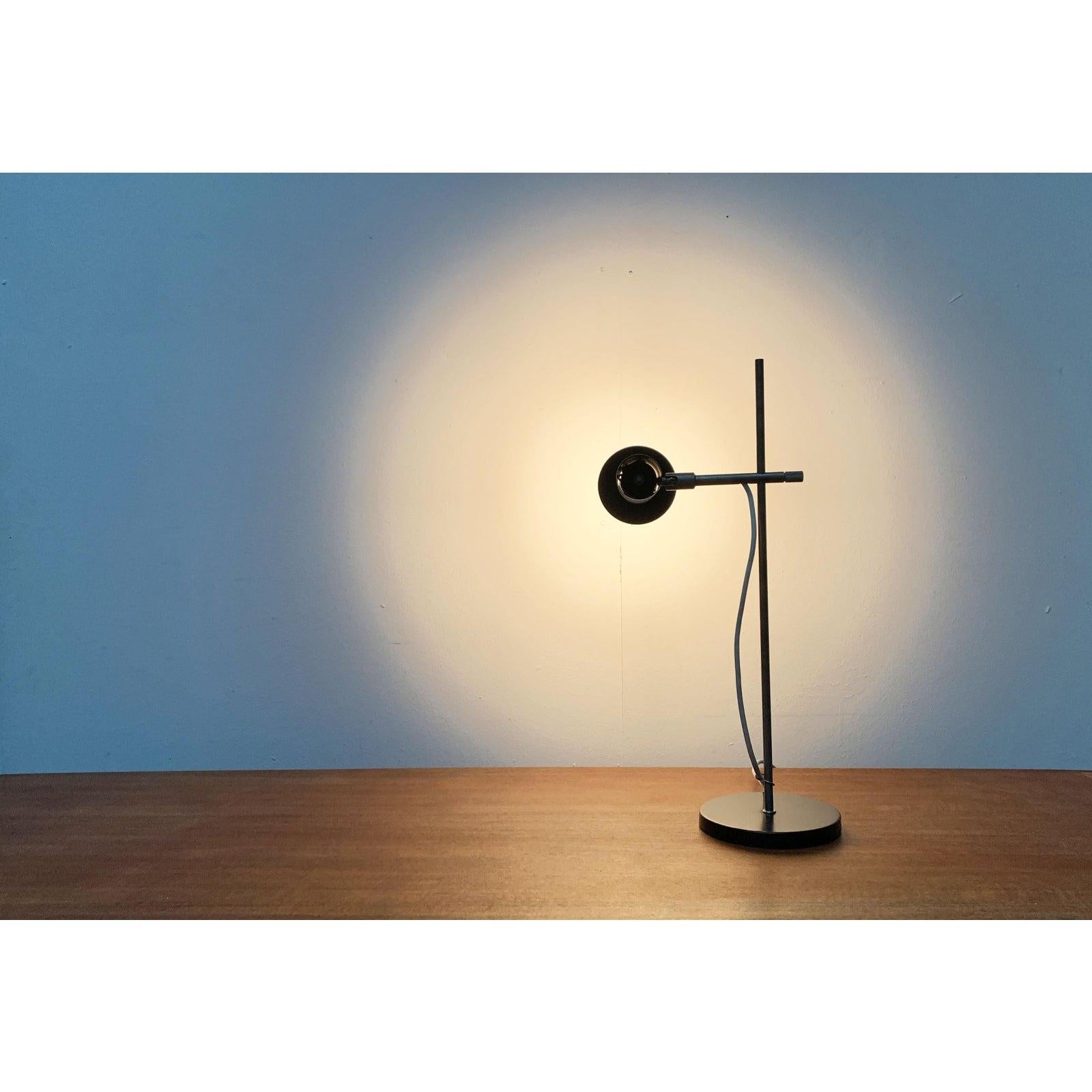 Mid-Century German Minimalist Table Lamp from Beisl, 1960s For Sale 6