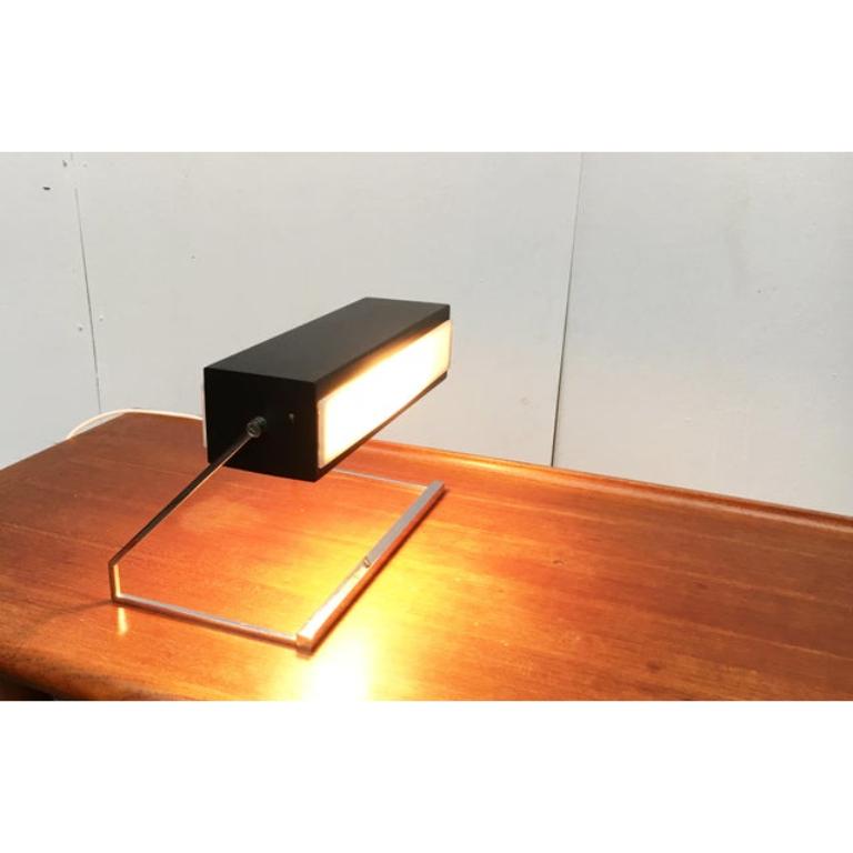Mid-Century German Minimalist Table Lamp from Cosack, 1960s For Sale 4