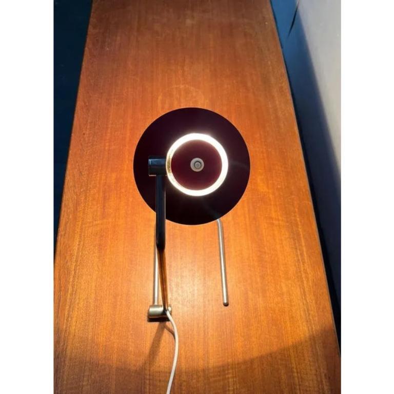 Lámpara de mesa minimalista alemana de mediados de siglo de Hala, años 60 en venta 3