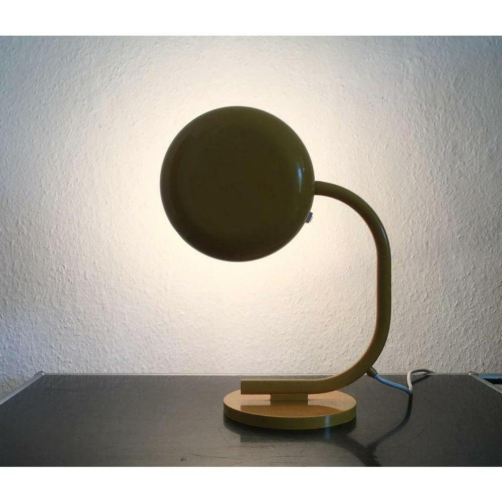 Mid-Century German Minimalist Table Lamp from Kaiser Idell, 1960s For Sale 1