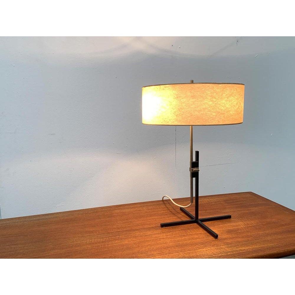 Mid-Century German Minimalist Table Lamp from Kaiser Idell / Kaiser Leuchten For Sale 4