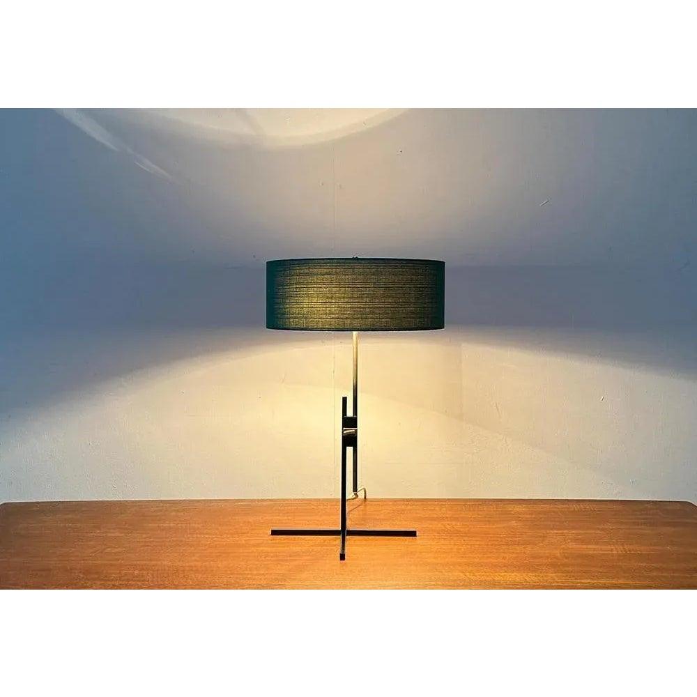 XX secolo Lampada da tavolo minimalista tedesca di metà secolo di Kaiser Leuchten, anni '60 in vendita