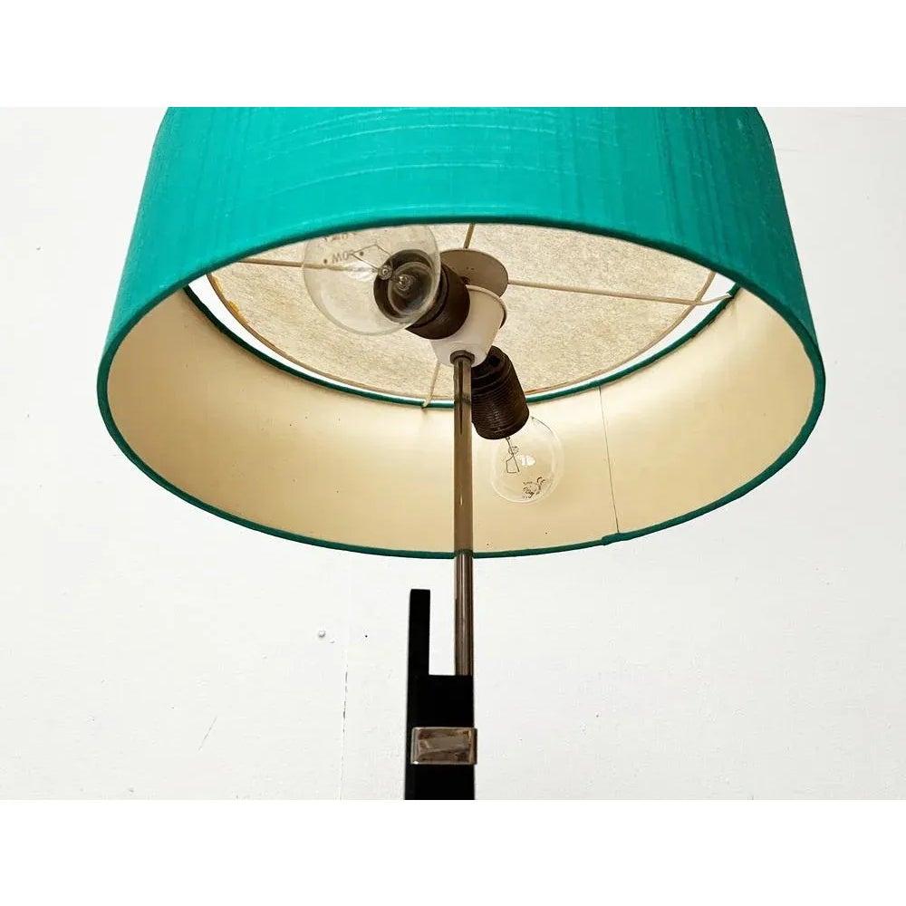Metallo Lampada da tavolo minimalista tedesca di metà secolo di Kaiser Leuchten, anni '60 in vendita