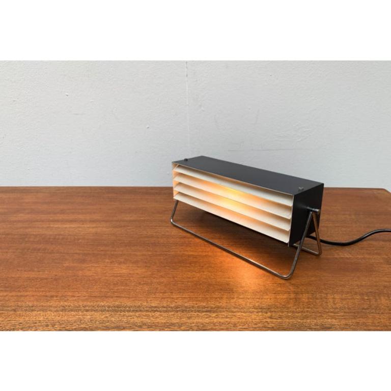 Metal Mid-Century German Minimalist Table Lamp from Kinkeldey, 1960s For Sale